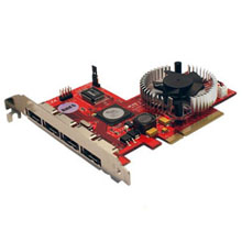 4 Channel SAT-II PCI Express (x8) Host Controller
